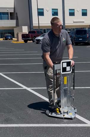 ADAS Recalibration In Seattle Parking Lot